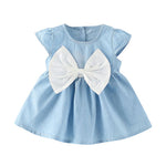 2018 Toddler Baby Girls dress lovely  Bowknot