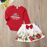 Baby Spring Autumn Clothing Christmas Newborn Baby Girl Long