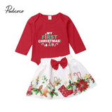 Baby Spring Autumn Clothing Christmas Newborn Baby Girl Long