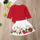Baby Spring Autumn Clothing Christmas Newborn Baby Girl Long