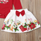 Baby Spring Autumn Clothing Christmas Newborn Baby Girl Long