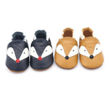 Leather Fox Shaped Baby Shoes