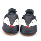 Leather Fox Shaped Baby Shoes