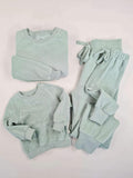 Sage Adult Unisex Towelling 100%  Cotton Tracksuit Loungewear (UK4-24)