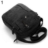Man's Simple Causal Canvas Rucksack Multifunctional Outdoors Shoulder Sling Bag