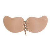 Women Sexy Silicone Push Up Adhesive Stick On Strapless Backless Invisible Bra