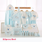 22 Piece/set Baby Clothing Outfits  Girl Clothes Sets Soft Cotton