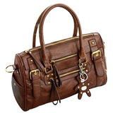 Women's Fashion Faux Leather Shoulder Bag Rivet Bear Decor Handbag Crossbody Bag - ENSEIGNE DENIS