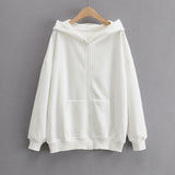 Rabbit Hoodies Long Sweatshirt Tops