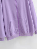 Rabbit Hoodies Long Sweatshirt Tops