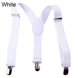 Children Kids Boy Girls Clip-on Y-Back Suspenders Elastic Adjustable Braces