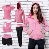 Autumn and winter yoga clothing suit running quick-drying clothes