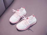 Girl's netted sports shoes