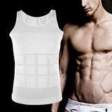 Men’s Body Slimming Tummy Shaper Shapewear Belly Waist Training Underwear Top