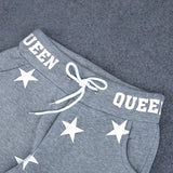 Fashion Women Drawstring Star Print Casual Outdoor Yoga Sports Pants Sweatpants - ENSEIGNE DENIS