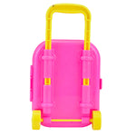 3D Kids Children Wheel Travel Train Suitcase Luggage for Barbie Doll Accessories