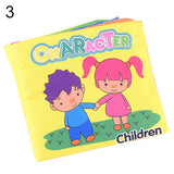 Infant Baby Children Kids Intelligence Development Cloth Book Cognize Book Toys