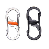 8-Shaped Outdoor Hook Buckle Snap Clip Mount Climbing Carabiner Chain Key Chain