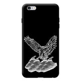Big Eyes Girl Faux Leather Card Slots Stand Full Cover Case for iPhone 5 6S 7