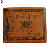 Luxury Men Faux Leather Bifold Wallet Credit ID Card Holder Slim Coin Bag Gift