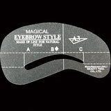 24Styles/Set Reusable Eyebrow Stencil Brow Shaping Template Makeup Beauty Tool