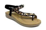 Link Comfort Sandal Black