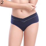 Maternity Pregnant Women Crossover Low Rise Support Underpants Underwear Briefs