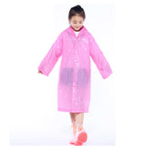 Children Raincoat Kids Impermeable Cover Poncho Rainwear Waterproof Hooded Capa