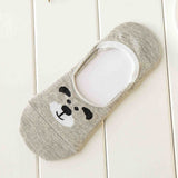 Cute Women Girl Bear Cat Dog Rabbit Invisible Low Cut No Show Loafer Boat Socks