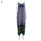 Sexy Summer Flower Printed Loose Short Sleeve Dress Women Casual V Neck