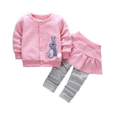 2Pcs Infant Toddler Baby Girls clothes cute lovely