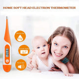 Digital Children's or Baby Thermometer (Orange)