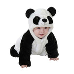 Baby Boy Girl Cute Panda Costume Newborn Infant Toddler Jumpsuit Romper Warm