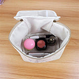 Travel Dot Floral Cosmetic Makeup Bag Toiletry Organizer Lunchbox Storage Case