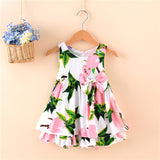 Direct selling summer children's wear, sleeveless sleeveless princess skirt, European and American girl dress, foreign trade children's skirt