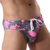 Men's Camouflage Swimwear Swimming Trunks Pants Briefs Shorts Boxers Underwear - ENSEIGNE DENIS