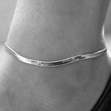 Women Sexy Fish Scales Anklet Bracelet Beach Sandal Ankle Foot Chain Jewelry