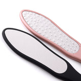 Dual Sided Foot File Hard Dead Skin Callus Remover Stainless Steel Pedicure Care