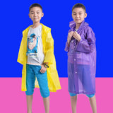 Children Raincoat Kids Impermeable Cover Poncho Rainwear Waterproof Hooded Capa