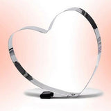 Heart Pancake Muffin Fried Egg Ring Kitchen Tool Stainless Steel Mold Shaper