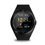 Bluetooth Sports Round Smart Watch Pedometer Health Monitor for iOS Android - ENSEIGNE DENIS