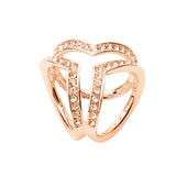 Fashion Women Tri-circle Scarf Buckle Brooch Ring Shawl Clip Jewelry Accessories