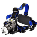 LED Headlamp T6 Rechargeable Headlight Ultra Bright Portable Camping Lantern