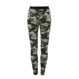 Women's Fashion Camouflage Skinny Leggings Stretch Slim Pencil Pants Trousers - ENSEIGNE DENIS