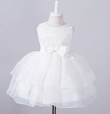 Children's wear in summer, Europe and the United States, new girls, Baby Dresses, full moon, 100 year old children, yarn dress, Princess Dress