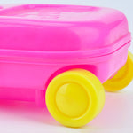 3D Kids Children Wheel Travel Train Suitcase Luggage for Barbie Doll Accessories