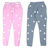 Fashion Women Drawstring Star Print Casual Outdoor Yoga Sports Pants Sweatpants - ENSEIGNE DENIS