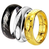 Fashion Titanium Steel Couples Lovers Wedding Party Ring Jewelry Charm Gift - ENSEIGNE DENIS