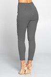 Pull Up Jacquard Pants