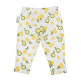 Citrus Garden: Printed Unisex Organic Baby Pants